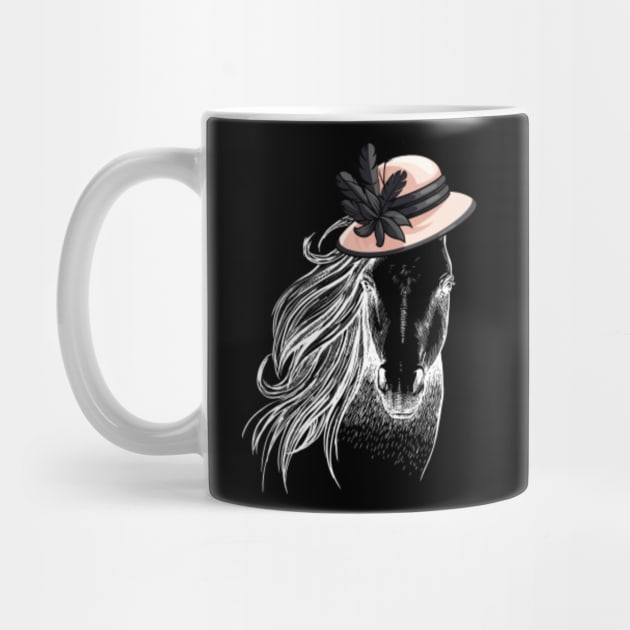 Derby day 2024 Funny Vintage Racing Horse lover Derby Hat by BEZZAIM
